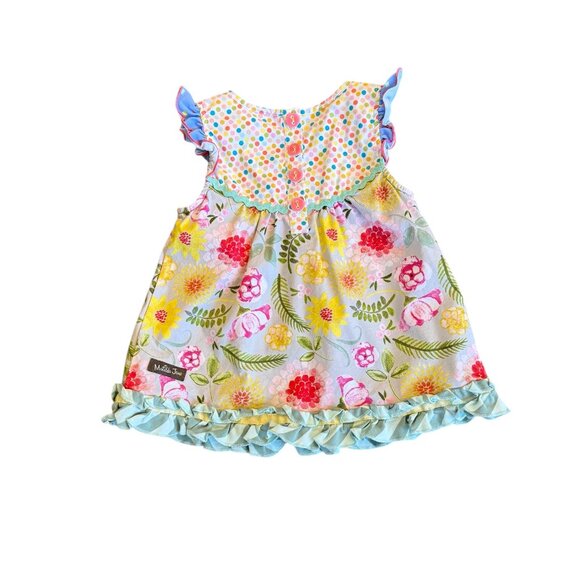 Matilda Jane floral dress size 4 months - Picture 6 of 7